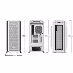 be quiet! Silent Base 802 Window White Midi Tower Blanc