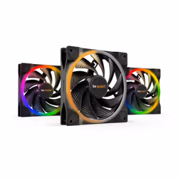 be quiet! Light Wings | 140mm PWM Triple Pack high-speed, Ventilateur, 14 cm, 2200 tr/min, 31 dB, 71,7 cfm, 121,82 m³/h