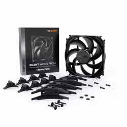 be quiet! SILENT WINGS PRO 4 | 140mm PWM Boitier PC Ventilateur 14 cm Noir 1 pièce(s) - Vue supplémentaire 5