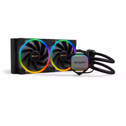 be quiet! Pure Loop 2 FX 280mm, Refroidisseur de liquide tout-en-un, 14 cm, 10,8 dB, 32,8 dB, Noir