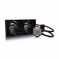 be quiet! Pure Loop 2 | 280mm, Refroidisseur de liquide tout-en-un, 14 cm, 15,4 dB, 33,8 dB, Noir