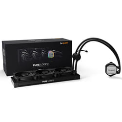 be quiet! Pure Loop 2 | 360mm Processeur Refroidisseur de liquide tout-en-un 12 cm Noir 1 pièce(s)