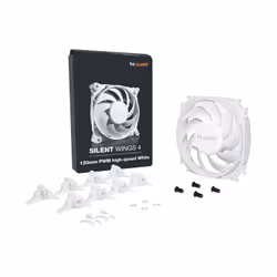 be quiet! BL115 système de refroidissement d'ordinateur Boitier PC Ventilateur 12 cm Blanc 1 pièce(s) - Vue supplémentaire 4