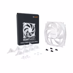 be quiet! BL117 système de refroidissement d'ordinateur Boitier PC Ventilateur 14 cm Blanc 1 pièce(s) - Vue supplémentaire 4