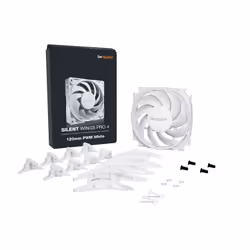be quiet! BL118 système de refroidissement d'ordinateur Boitier PC Ventilateur 12 cm Blanc 1 pièce(s) - Vue supplémentaire 5
