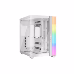 be quiet! LIGHT BASE 600 DX White, Midi Tower, PC, Blanc, ATX, micro ATX, Mini-ATX, Acrylonitrile-Butadiène-Styrène (ABS), Ve ...