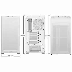 be quiet! PURE BASE 501 Airflow White Midi Tower Blanc