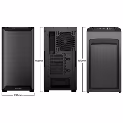 be quiet! PURE BASE 501 Airflow Window Black Midi Tower Noir