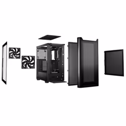 be quiet! PURE BASE 501 Airflow Window Black Midi Tower Noir - Vue supplémentaire 4