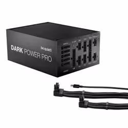 be quiet! Dark Power Pro 14 IO unité d'alimentation d'énergie 1600 W 20+4 pin ATX ATX Noir - Vue supplémentaire 2