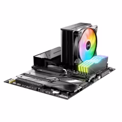 be quiet! PURE ROCK 3 LX | Ventirad mono tour, socket Intel et AMD, finition noire - Vue supplémentaire 4
