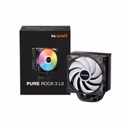 be quiet! PURE ROCK 3 LX | Ventirad mono tour, socket Intel et AMD, finition noire - Vue supplémentaire 5
