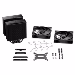 be quiet! PURE ROCK PRO 3 Black| Ventirad double tour, socket Intel et AMD, finition noire - Vue supplémentaire 6