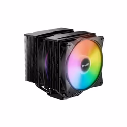 be quiet! PURE ROCK PRO 3 Black| Ventirad double tour, socket Intel et AMD, finition noire, ARGB, Refroidisseur d'air, 12 cm, ...