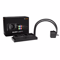 be quiet! Silent Loop 3 240 mm | Système de refroidissement liquide tout-en-un, 240 mm, noir, socket Intel et AMD - Vue supplémentaire 6