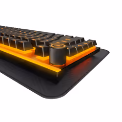 be quiet! Light Mount Silent Linear UK ISO clavier Gaming USB QWERTY Anglais britannique Noir - Vue supplémentaire 4