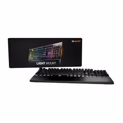 be quiet! Light Mount Silent Linear UK ISO clavier Gaming USB QWERTY Anglais britannique Noir - Vue supplémentaire 7
