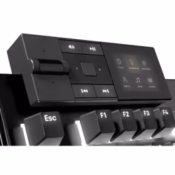 be quiet! Dark Mount Silent Tactile UK ISO clavier Gaming USB QWERTY Anglais britannique Noir - Vue supplémentaire 6