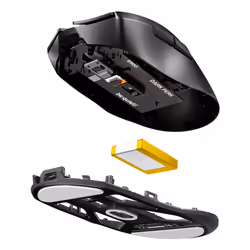 be quiet! Dark Perk Ergo | souris gaming sans fil | ultra-légère | Capteur PixArt PAW3950 | design droitier - Vue supplémentaire 6