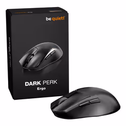 be quiet! Dark Perk Ergo | souris gaming sans fil | ultra-légère | Capteur PixArt PAW3950 | design droitier - Vue supplémentaire 8