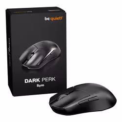 be quiet! Dark Perk Ergo | souris gaming sans fil | ultra-légère | Capteur PixArt PAW3950 | design amibidextre - Vue supplémentaire 8