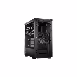 be quiet! Pure Base 501 Noir | Boîtier PC vitré, Mini ATX / Micro ATX / ATX, 3 ventilateurs Pure Wings 3 140 mm PWM, bande ARGB