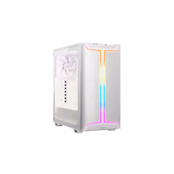 be quiet! Pure Base 501 Blanc | Boîtier PC vitré, Mini ATX / Micro ATX / ATX, 3 ventilateurs Pure Wings 3 140 mm PWM, bande A ...