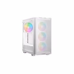 be quiet! Pure Base 501 Blanc | Boîtier PC vitré, Mini ATX / Micro ATX / ATX, 4 ventilateurs Light Wings LX PWM, ARGB, Midi T ...