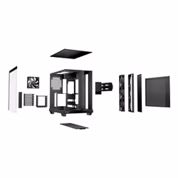 be quiet! Light Base 500 Noir | Boîtier PC vitré, Mini ITX / Micro ATX / ATX, 4 ventilateurs Pure Wings 3 120 mm - Vue supplémentaire 4