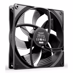 be quiet! Pure Wings 3 140 mm | Ventilateur PC silencieux | Pack de 3 - Vue supplémentaire 2