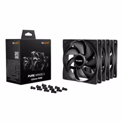 be quiet! Pure Wings 3 140 mm | Ventilateur PC silencieux | Pack de 3 - Vue supplémentaire 3