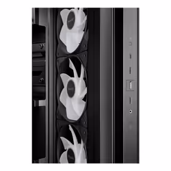 be quiet! Light Base 500 Noir | Boîtier PC ARGB vitré, Mini ITX / Micro ATX / ATX, 4 ventilateurs Light Wings LX 120 mm - Vue supplémentaire 5