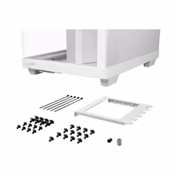 be quiet! Light Base 500 Blanc | Boîtier PC ARGB vitré, Mini ITX / Micro ATX / ATX, 4 ventilateurs Light Wings LX 120 mm - Vue supplémentaire 6