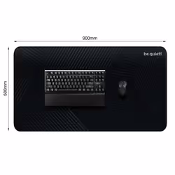 be quiet! Mousepad XL | Tapis de souris gaming extra-large noir - Vue supplémentaire 2