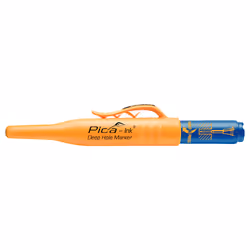 Pica-Marker Pica-Ink, 10 pièce(s), Bleu, Fibre tip, Bleu, Jaune, Rond, 1,5 mm