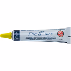 Le Tube marqueur Pica Classic 575 à encre jaune est un outil indispensable pour tous les professionnels du bâtiment et des tr ...