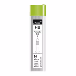 Mines graphite pour la plupart des surfaces Contenu du colis : 24 x Mines en graphite HB