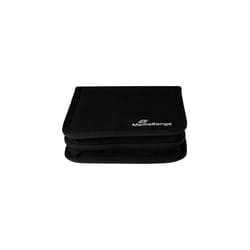 MediaRange BOX50 étui disque optique Étui avec portefeuille 24 disques Noir