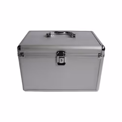 MediaRange BOX75 étui disque optique Caisse rigide 200 disques Argent
