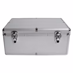 MediaRange BOX77 étui disque optique Caisse rigide 500 disques Argent