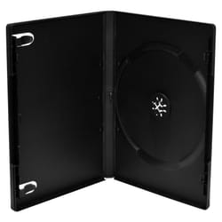 MediaRange BOX11 étui disque optique Boîtier DVD 1 disques Noir