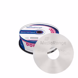 MediaRange MR201 , 52x, CD-R, 80 mm, 700 Mo, Boîte à gâteaux, 25 pièce(s)