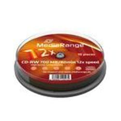 MediaRange MR235 CD vierge CD-RW 700 Mo 10 pièce(s)