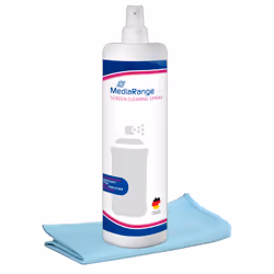 MediaRange MR721, Chiffons secs et humides et liquide de nettoyage d'équipement électronique, LCD/TFT/Plasma, 250 ml, Multico ...