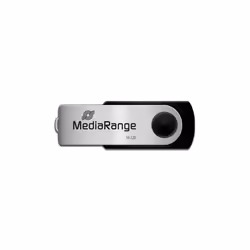 MediaRange MR910 lecteur USB flash 16 Go USB Type-A / Micro-USB 2.0 Noir, Argent