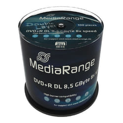 MediaRange MR470 DVD vierge 8,5 Go DVD+R DL 100 pièce(s)