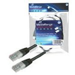 MediaRange MRCS104 câble de réseau Noir 5 m Cat5