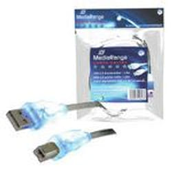 MediaRange MRCS109 câble parallèle Bleu 1,8 m