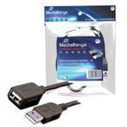 MediaRange MRCS111 câble USB 3 m USB A Noir