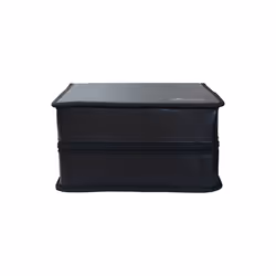 MediaRange BOX95, Étui avec portefeuille, 400 disques, Noir, Koskin (cuir synthétique), 120 mm, Noir